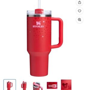 Stanley Red Insulated Dining Mug with Handle